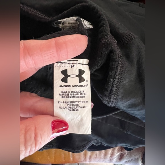 Under Armour 2.0 Women's Large Fitted Black Pants - Picture 6 of 6